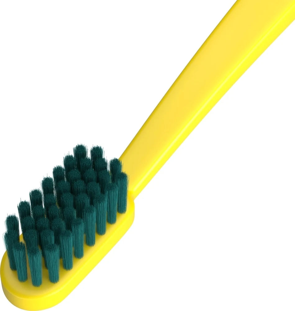 MEDIBLANC 4990 Super Soft Toothbrushes 4-Pack brush head close-up